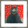 Mr. Lovey Framed Print