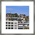 Mt Adams Two - Cincy New Port Series Framed Print