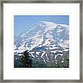 Mt. Rainier Framed Print