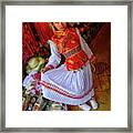 My New Traditional Oipao Dress Framed Print