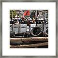 Myanmar Protests Against The Military Dictatorship Framed Print