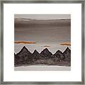 Mysterious Mountains Framed Print