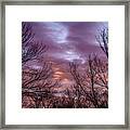 Mystical Morning Sky Framed Print