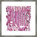 National Daughter Day Is The Fourth Sunday In September Framed Print