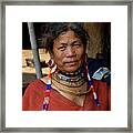 Nations - Karen Long Neck Hill Tribe, Thailand Framed Print
