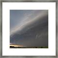 Nebraska Thunderstorm Eye Candy 013 Framed Print