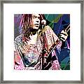 Neil Young Crazy Horse Framed Print