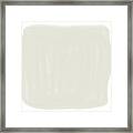 Nephele 2 - Minimal, Modern - Contemporary Abstract Painting - Stone Framed Print