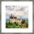 Neuschwanstein Castle Bavaria Germany Framed Print