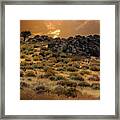 Nevada Sunrise Framed Print