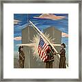 Never Forget 9/11 Framed Print