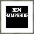 New Hampshire Framed Print