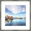 New Years In Portsmouth Nh Framed Print