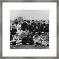 New York Giants Spring Squad 1909 Framed Print