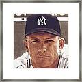 New York Yankees Mickey Mantle Sports Illustrated Cover Framed Print