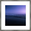 Night At The Ocean Framed Print