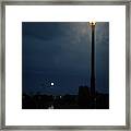 Night On The Douro River Framed Print