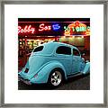Night Out Framed Print