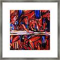 Night Out Framed Print