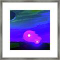 Night Sky On Earth Two Framed Print