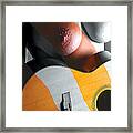 No Strings Attached-stripped Out Framed Print
