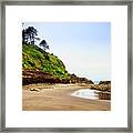 North Head At Low Tide Framed Print