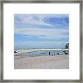 North Topsail Island Beach Framed Print