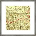 Northern Pacific Transcontinental 1900 Framed Print