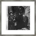 Nyc Police Station Lodgers Framed Print