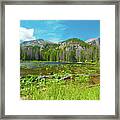 Nymph Lake, Rocky Mountain National Park, Colorado, Usa, North America Framed Print