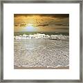 Ocean Sunset Photo 156 Framed Print