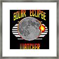 Official Solar Eclipse Watcher Framed Print