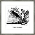 Oh, The Humanity Framed Print