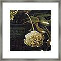 Oh, The Weight Of Beauty Framed Print