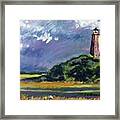 Old Baldy Lighthouse Framed Print