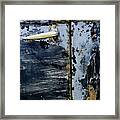 Old Blue Door Framed Print