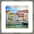 Old Copenhagen Framed Print