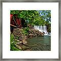 Old Mill Site At Lake Louise Framed Print