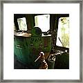Old Railroad Switching Engine Framed Print