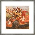 Old Tow Truck Framed Print