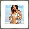 Olivia Culpo Swimsuit 2020 Sports Illustrated Cover Framed Print
