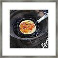 Omelet In A Pan Framed Print