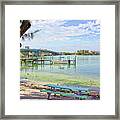On A Winters Day Framed Print