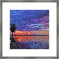 On The Waterfront Framed Print