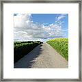 On The Way From  Switzerland Framed Print