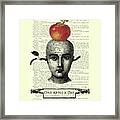 One Apple A Day Framed Print