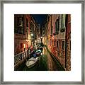 One Night In Venice Framed Print