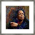 Oprah Winfrey Portrait Framed Print