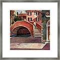 Ordinary Day - Venetian Street Scene Framed Print