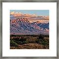 Organ Mountains, Las Cruces, New Mexico Framed Print